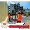 งานปักเสาไฟ-พาดสายไฟแรงสูง ชลบุรี - รับเหมาติดตั้งระบบไฟฟ้าแรงสูงชลบุรี