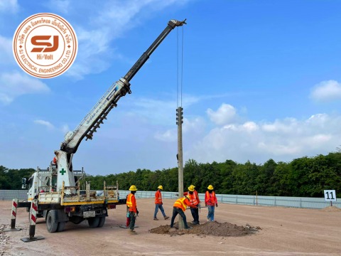 แก้ไขย้ายแนวเสาไฟฟ้า-PTTระยอง