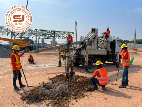 แก้ไขย้ายแนวเสาไฟฟ้าแรงสูง-PTTระยอง