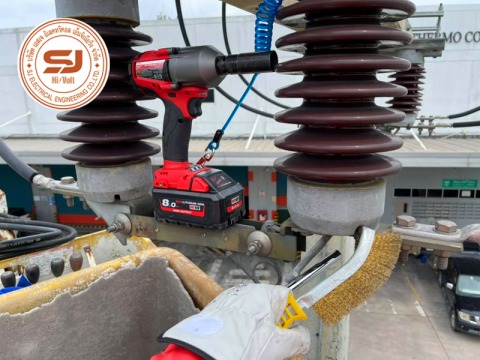 งานตรวจสอบบำรุงอุปกรณ์ไฟฟ้าแรงสูง-กรุงเทพฯ
